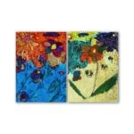 Jiri Kaiser_Moje lasky_2 obrazy_40x30cm_12000Kc_white wall_čtverec