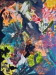 Kateřina Nedbalová_Listy v modré_30x39_akryl_5000Kč_web