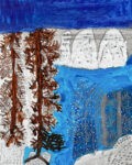 Kateřina Nedbalová_Zasněžené hory_50x40_akryl_20000Kč_white wall_čtverec