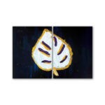 Olga Skardova_List monstery_2 obrazy_40x30cm_10 000Kc_čtverec
