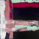 Vaclav Puky_Abstrakce_2 obrazy_40x40cm_12000Kc_white wall_čtverec