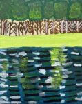 Kateřina Nedbalová_Stromy u rybníku_50x40cm_5000Kč_websize