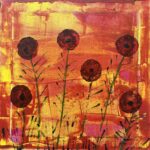 Kateřina Nedbalová_Vlčí máky_30x30cm_3000Kč_websize