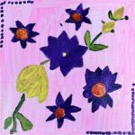 Monika Krutilová_Fialky_40x40cm_3000Kč_websize