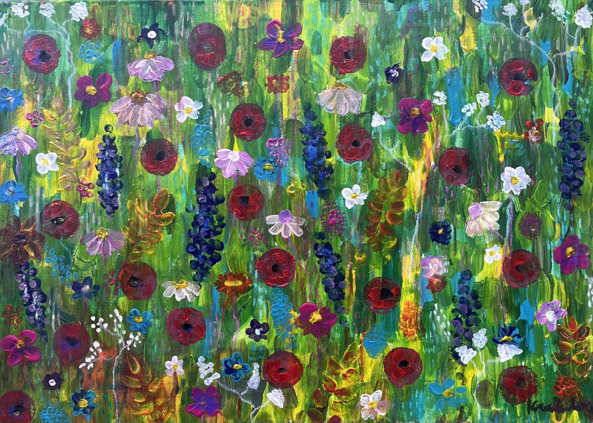 Monika Krutilová_Klidná louka_50x70cm_10000Kč_websize